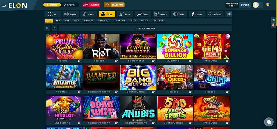 Elon Gambling establishment: your premier online entertainment destination